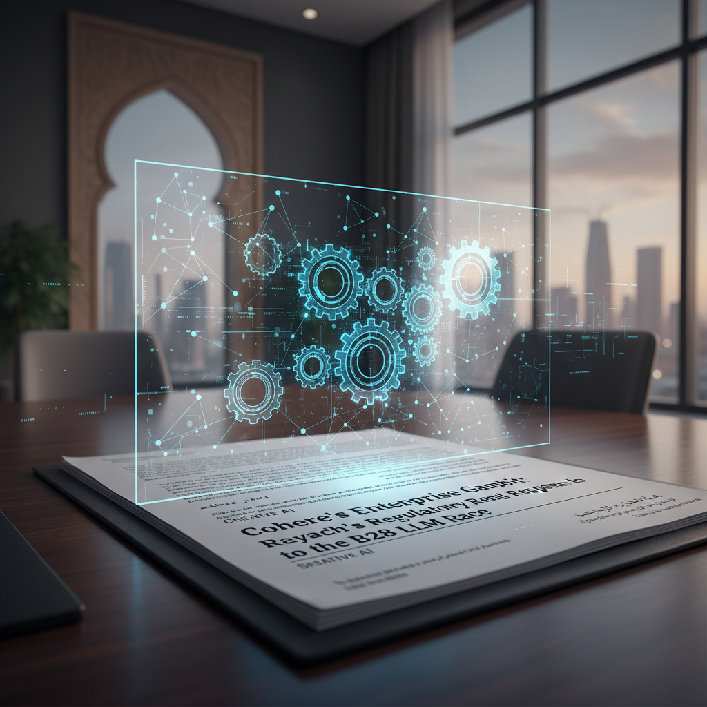 Cohere's Enterprise Gambit: Riyadh's Regulatory Response to the B2B LLM Race