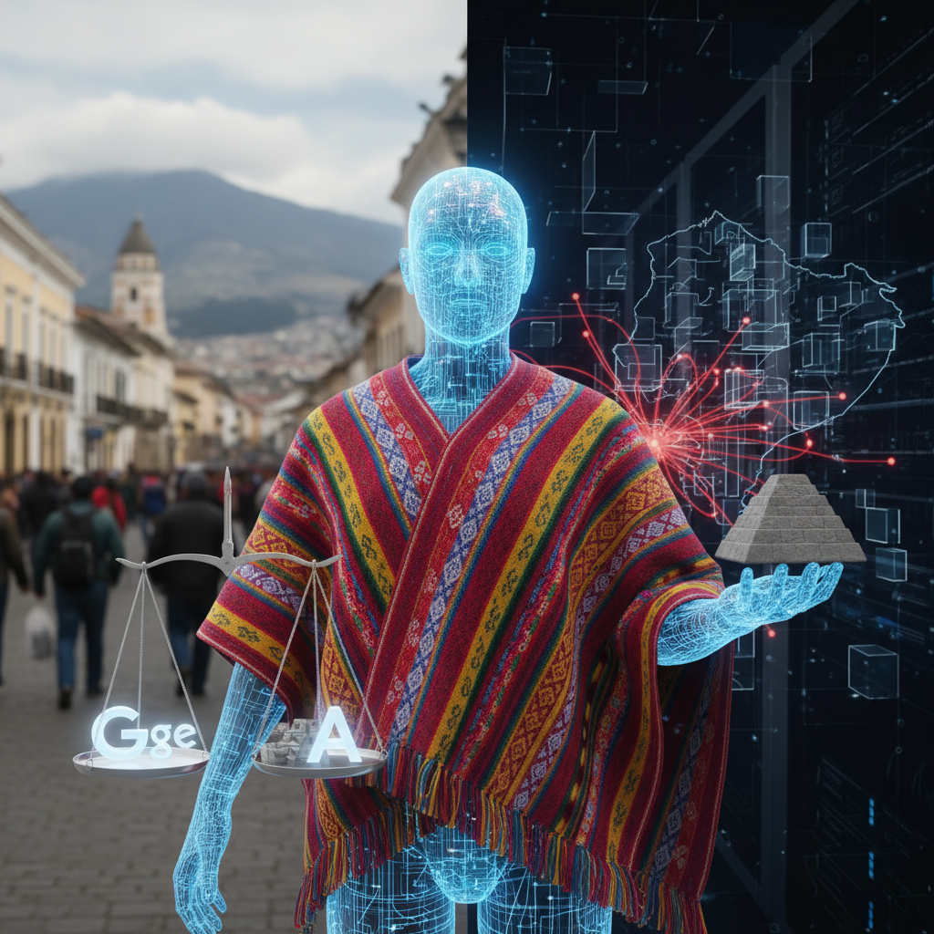 When Algorithms Wear the 'Poncho': Ecuador's Quest for Justice in the Age of AI, Beyond Silicon Valley's Shadows