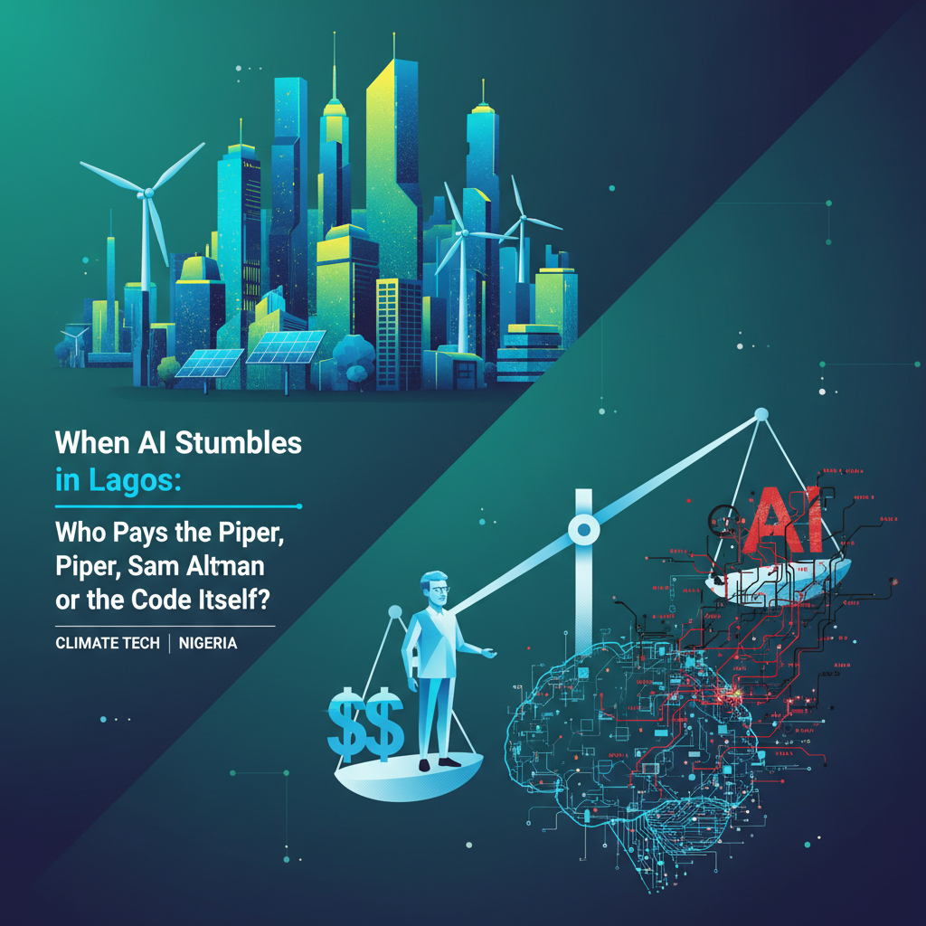 When AI Stumbles in Lagos: Who Pays the Piper, Sam Altman or the Code Itself?