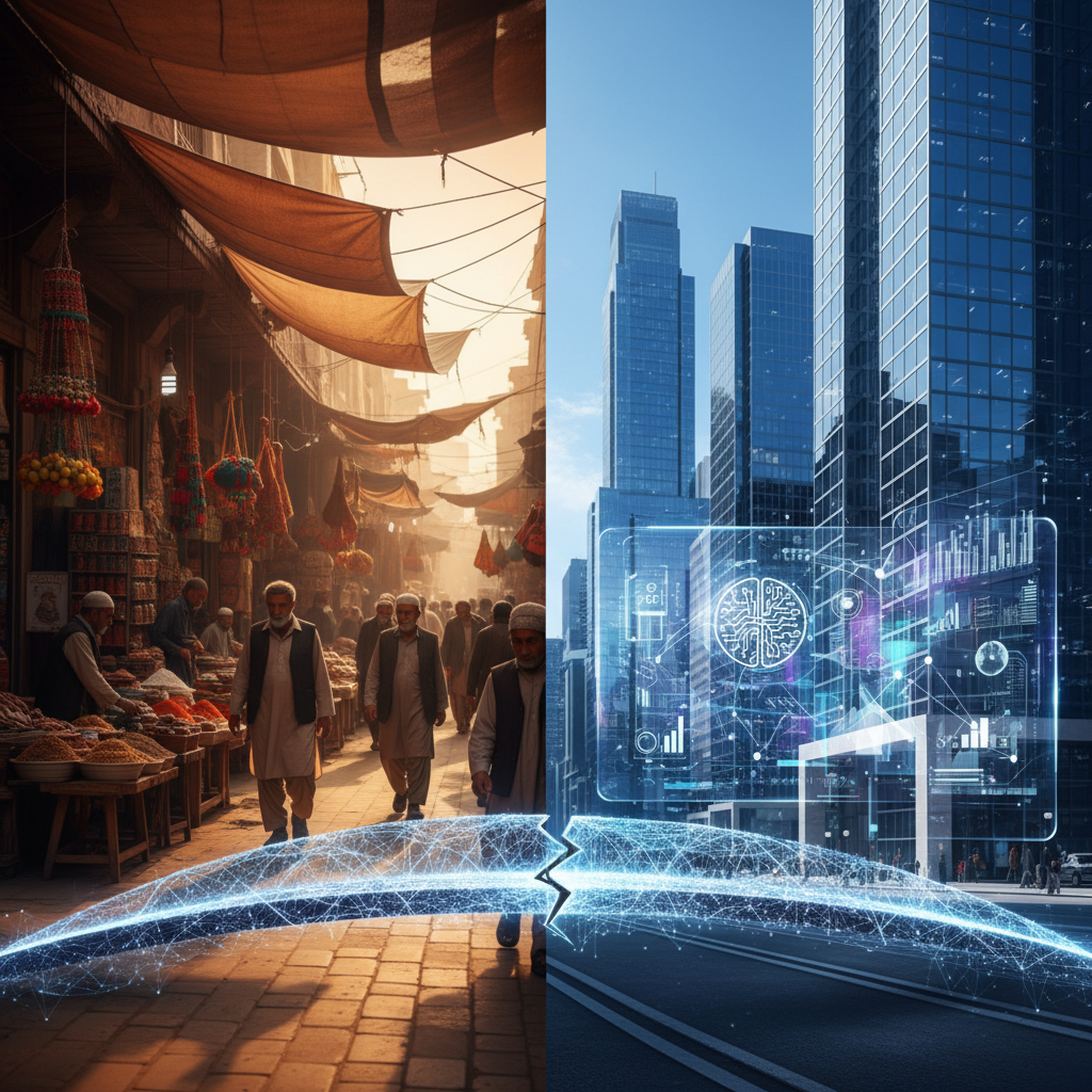 From Kabul's Bazaars to Global Markets: Can AI in Real Estate Bridge Divides or Deepen Them?