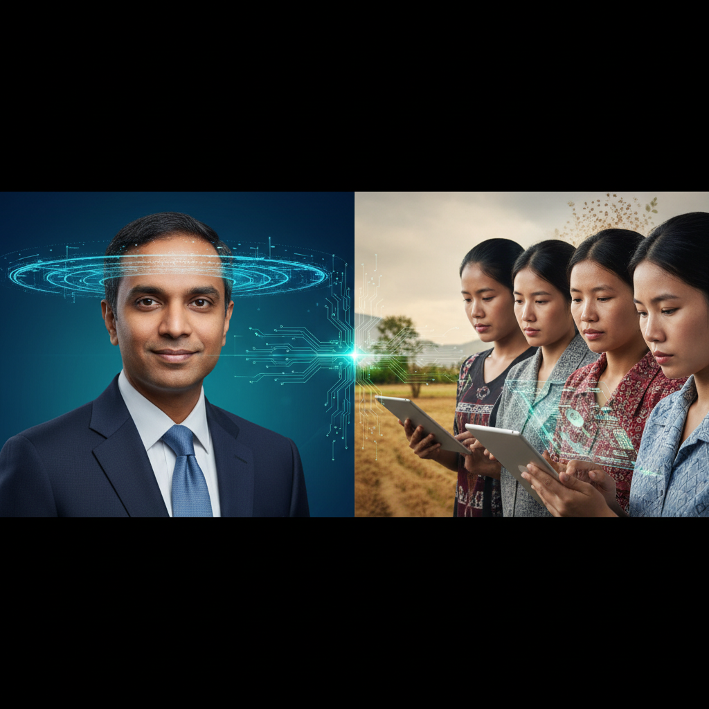 When Satya Nadella's AI Surge Echoes in Myanmar: Who Benefits from Microsoft's Billions, and Who Gets Left Behind?