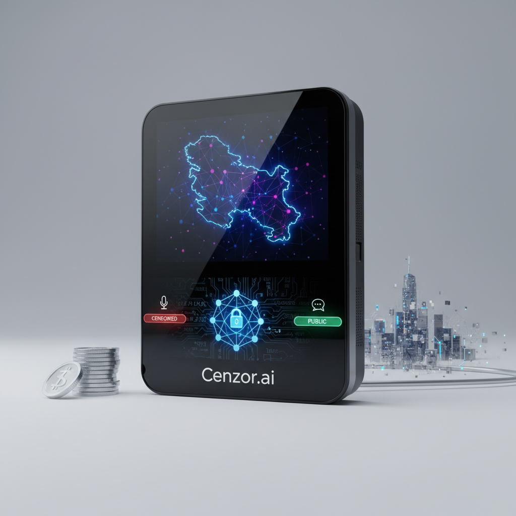 When Algorithms Decide What Serbs Can Say: A Review of 'Cenzor.ai' and the Balkan Digital Public Square