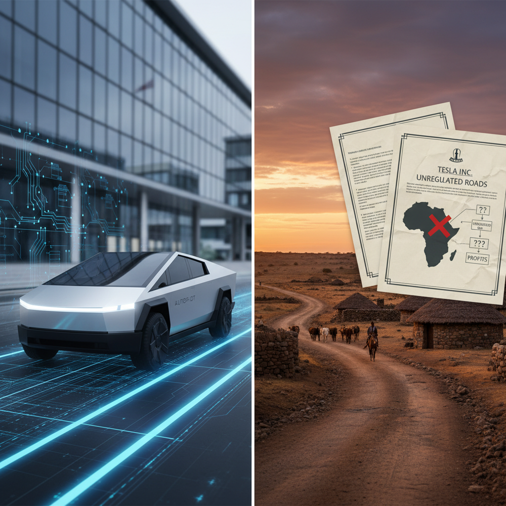Tesla's Autonomous Ambitions Collide With African Realities: Who Profits From Unregulated Roads?