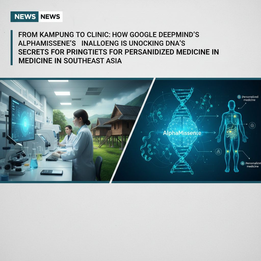 From Kampung to Clinic: How Google DeepMind's AlphaMissense is Unlocking DNA's Secrets for Personalized Medicine in Southeast Asia