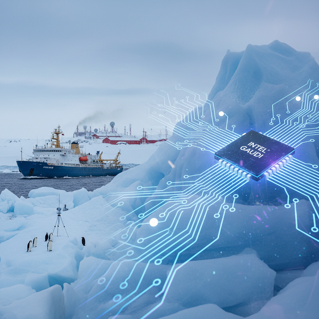 From the Ice to the Silicon: Can Intel's Gaudi Accelerators Carve a Niche in the Antarctic AI Frontier?