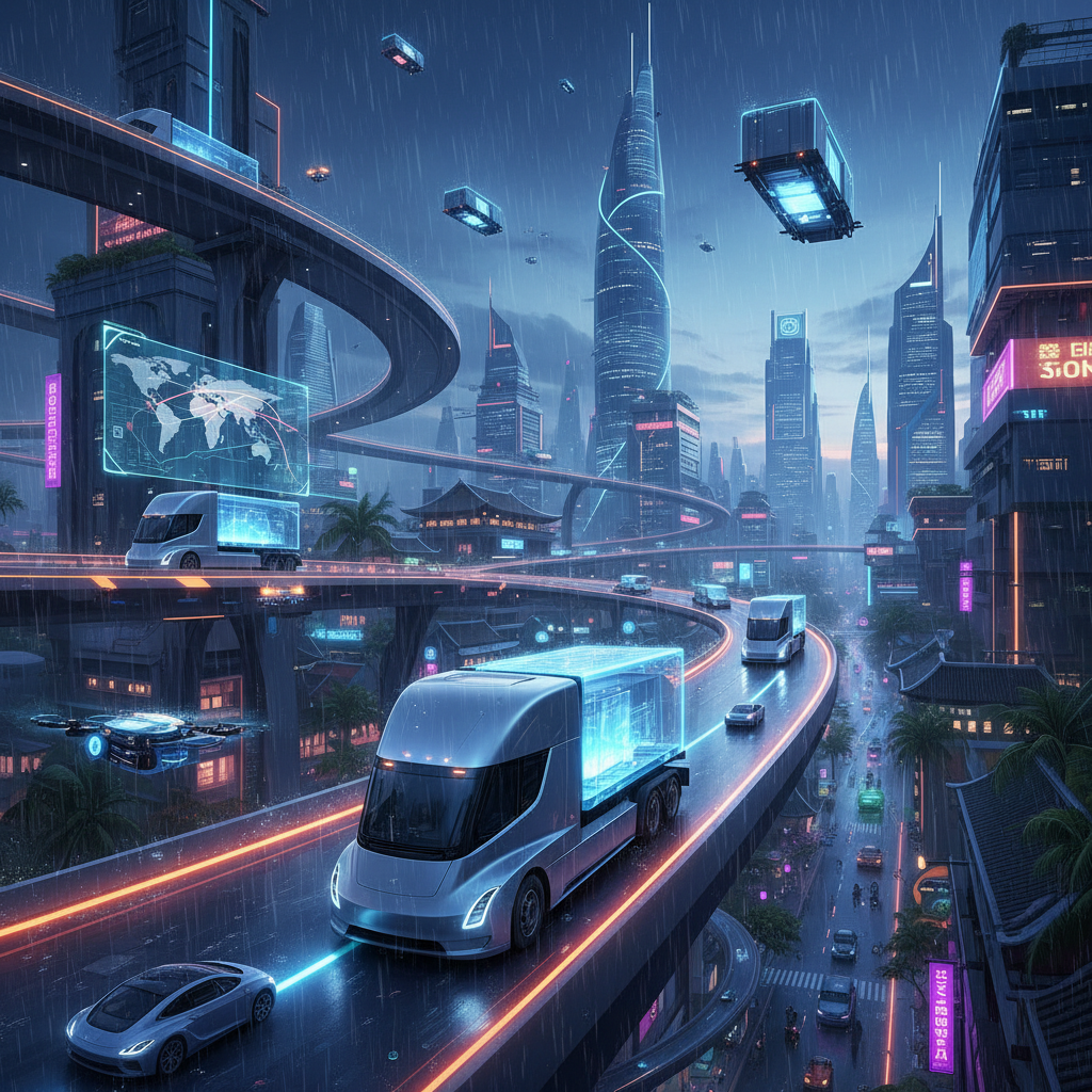 From Saigon's Streets to Global Routes: How Tesla's Autonomous Trucks Are Redefining Logistics, One Smart Delivery at a Time