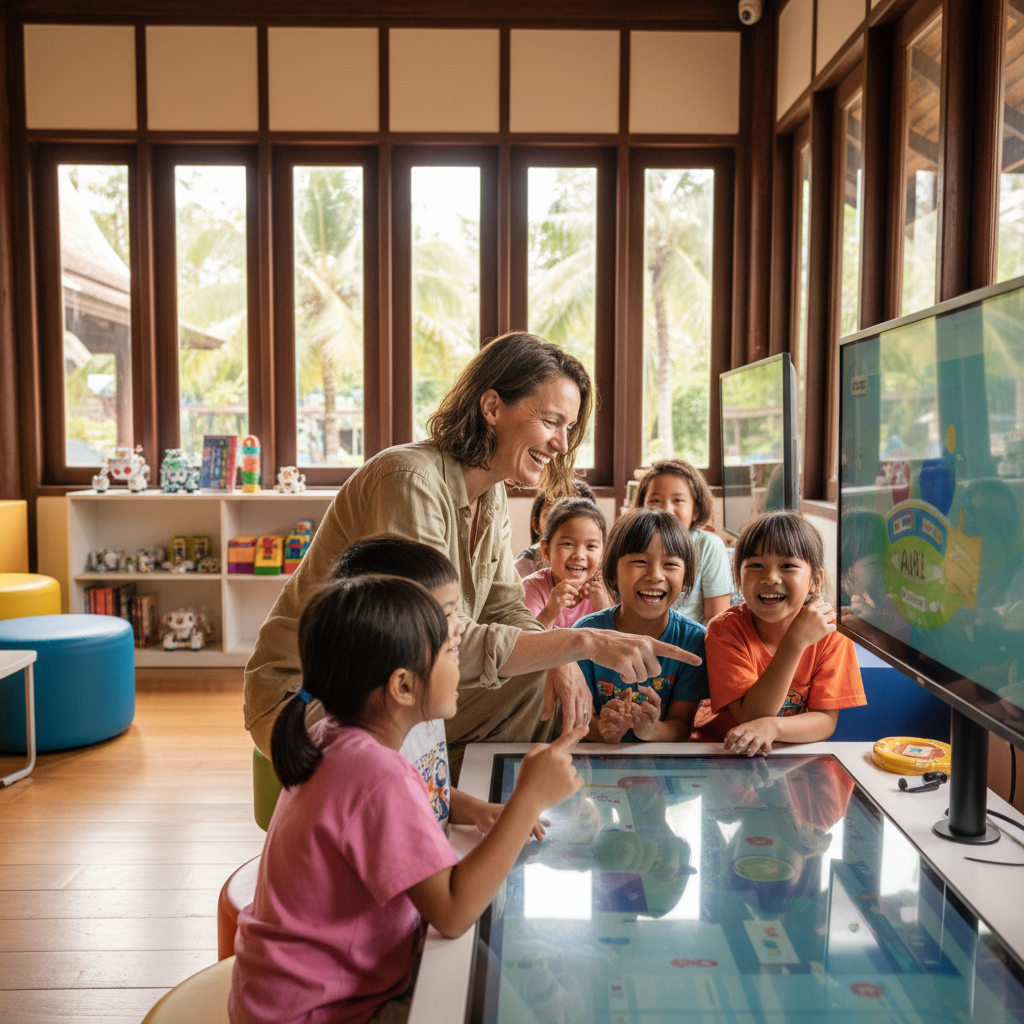 When AI Grows Up: How Kristel Van der Elst is Building a Digital Sandbox for Kids, Far From Silicon Valley's Grime