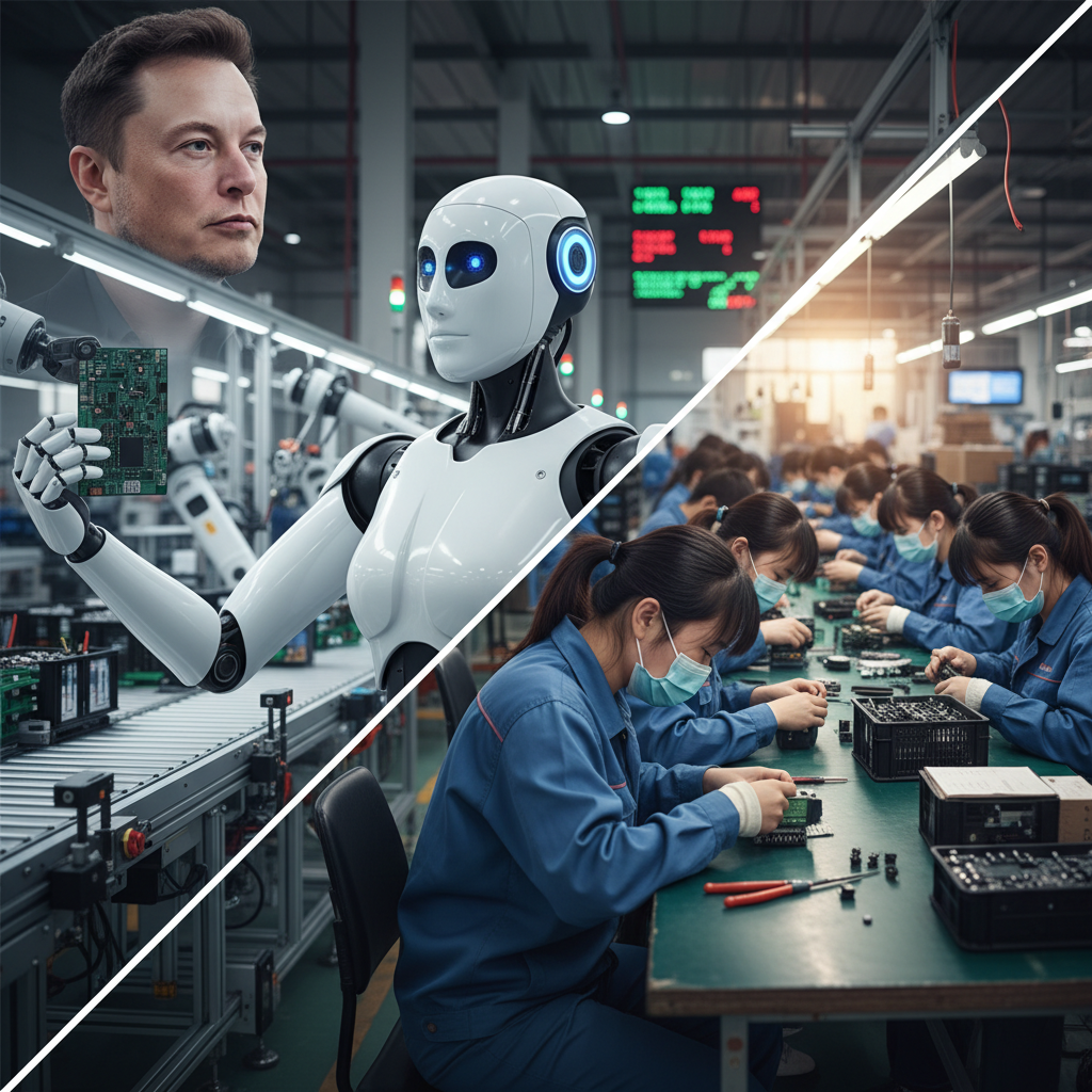 Elon Musk's Robot Dream Confronts China's Factory Floor Reality: Can Optimus Outpace Human Ingenuity?