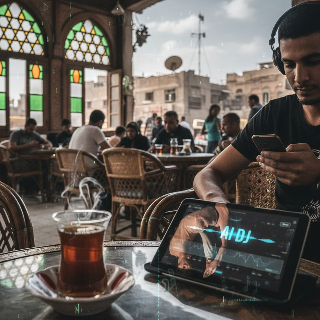 From Cairo's Cafes to the Cloud: Spotify's AI DJ, Personalization, and the Soul of Egyptian Music