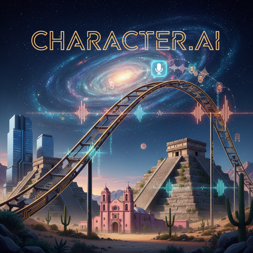 Character.AI's Rollercoaster: How This Billion-Dollar Chatbot Learns Our Voices, From Silicon Valley to San Miguel