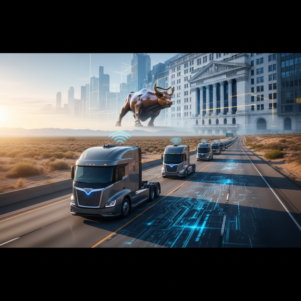 From Interstate 10 to Wall Street: How Autonomous Trucks Are Remaking America's $800 Billion Logistics Empire