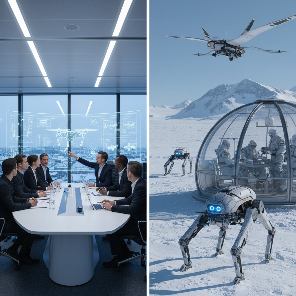 From Palmer Luckey's Oculus Dream to Anduril's AI Sentinels: How the Antarctic's Cold Embrace Shapes Defense Tech