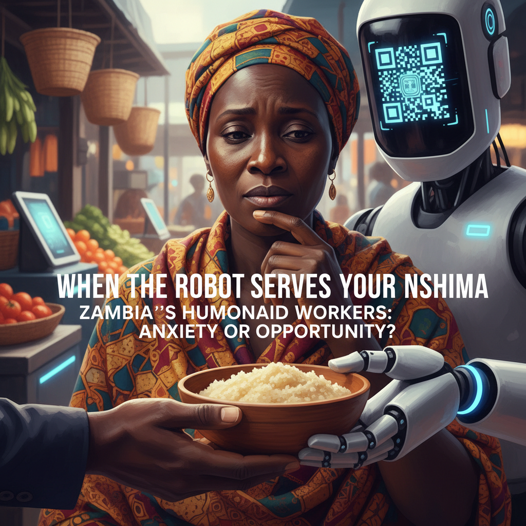 When the Robot Serves Your Nshima: Are Zambia's Humanoid Workers Brewing Anxiety or Opportunity?