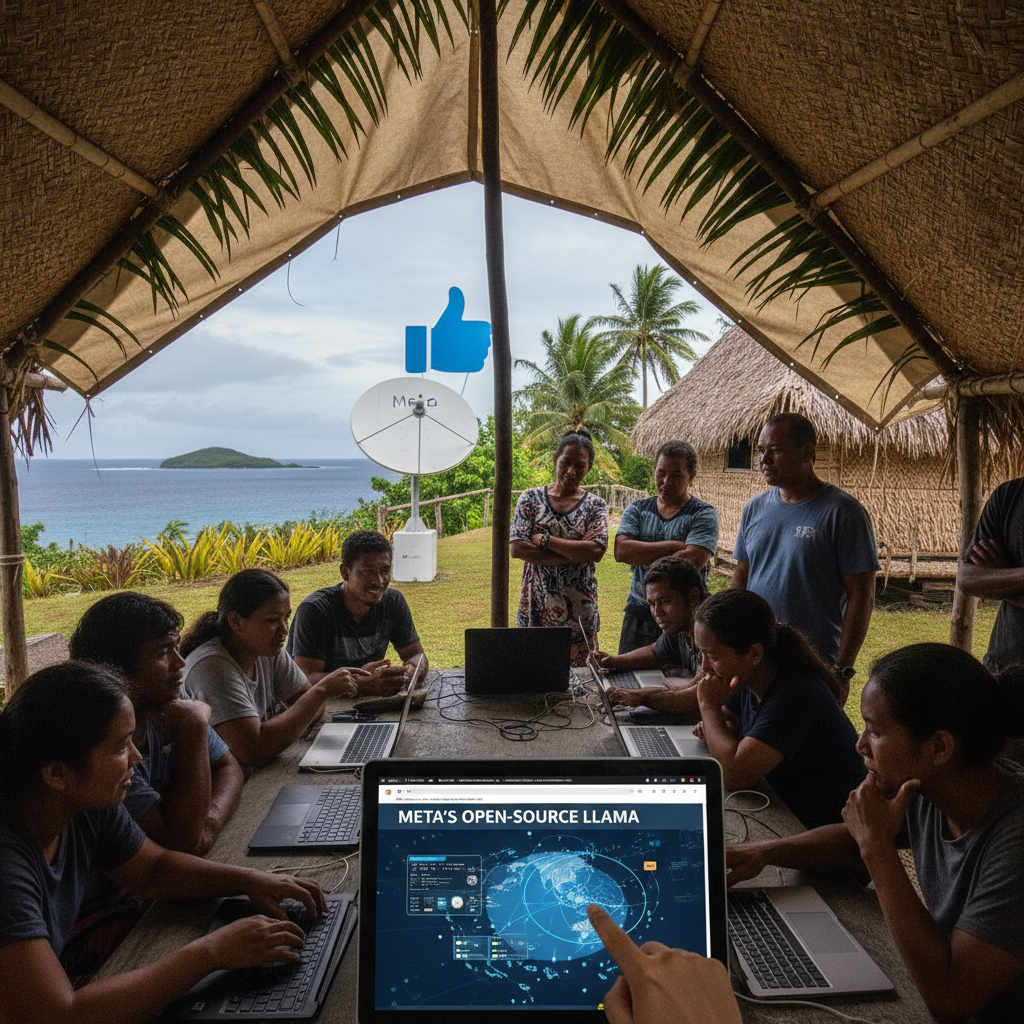 Meta's Open-Source Llama: A Digital Lifeline for the Pacific, or Just Another Silicon Valley Echo?