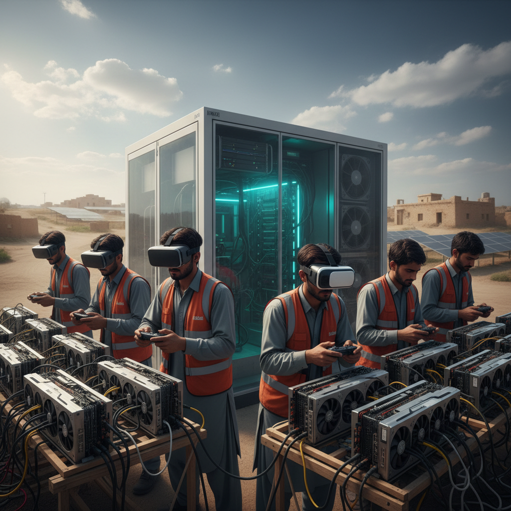 NVIDIA's AI Miners: Will the Digital Gold Rush Leave Pakistan's Workers Behind, or Lift Them Up?