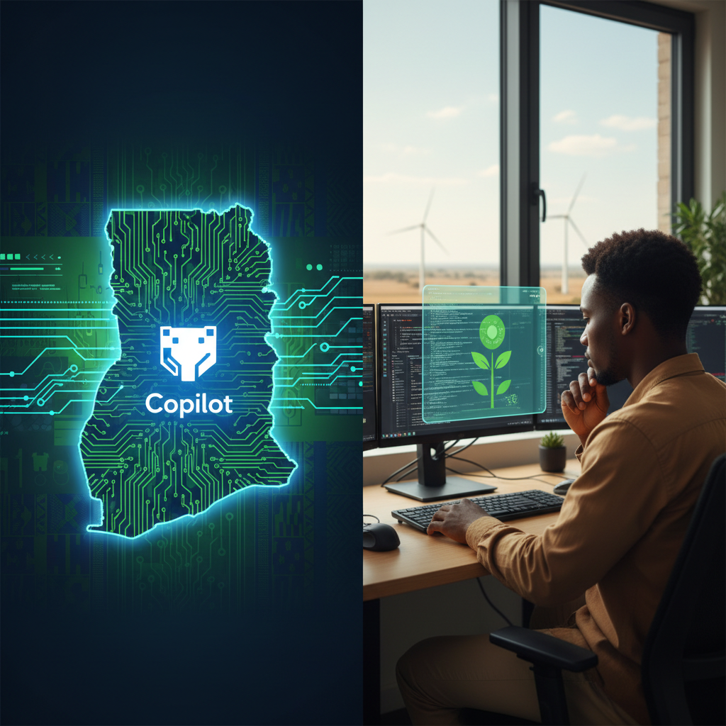 Who Really Holds the Power When Microsoft's GitHub Copilot Codes for Accra? An Explainer on AI's New Frontier