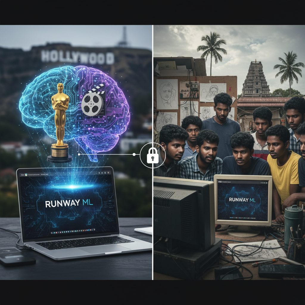 Hollywood's AI Dream Factory: Can Runway ML's Glamour Reach Sri Lanka's Struggling Creatives?