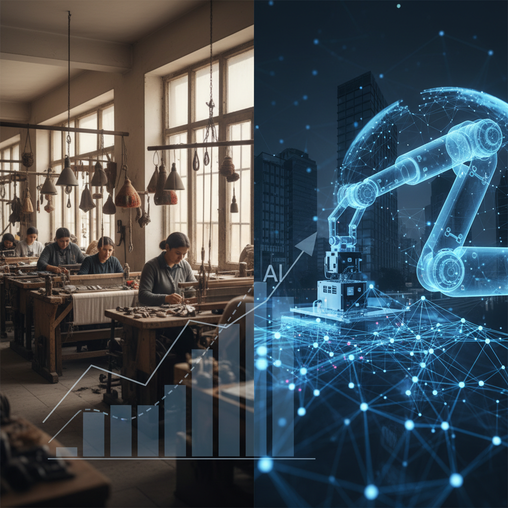 From Dushanbe's Workshops to Global Markets: Can AI-Driven Manufacturing Bridge Tajikistan's Productivity Gap?