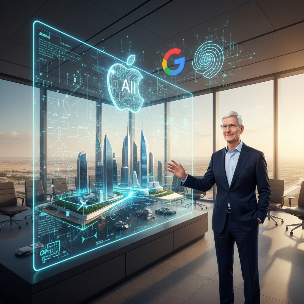 Apple's Siri Gambit: Can Tim Cook's AI Overhaul Challenge OpenAI and Google, Especially for Riyadh's Smart City Ambitions?