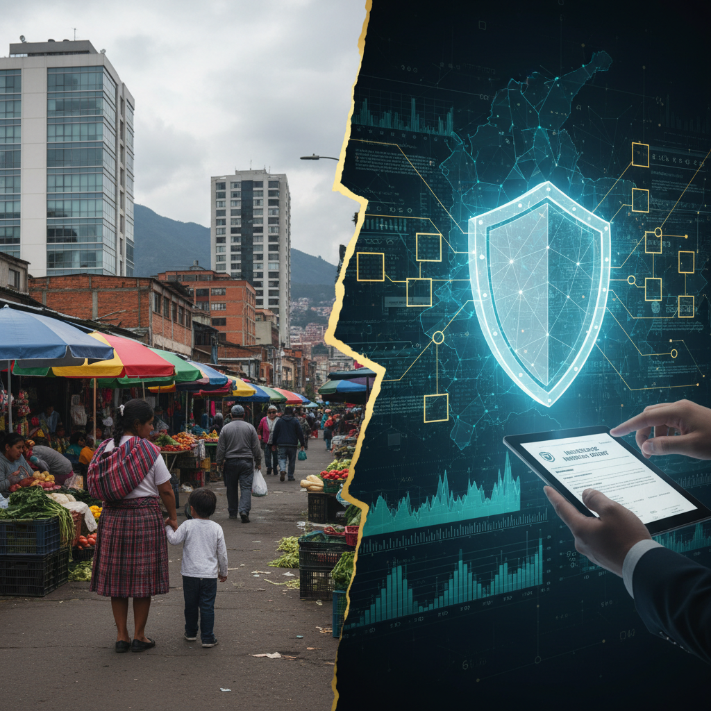 From Bogotá to the Blockchain: Can AI Insurance Truly Protect Colombia's Vulnerable, or Just Amplify Old Divides?