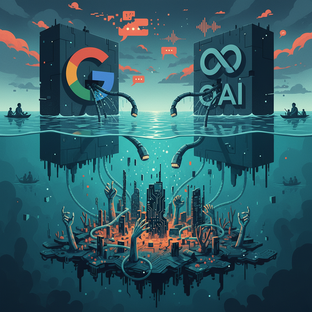 The Silent Reef: How AI in Journalism Risks Drowning Our Voices, Not Amplifying Them, Even for Google and OpenAI