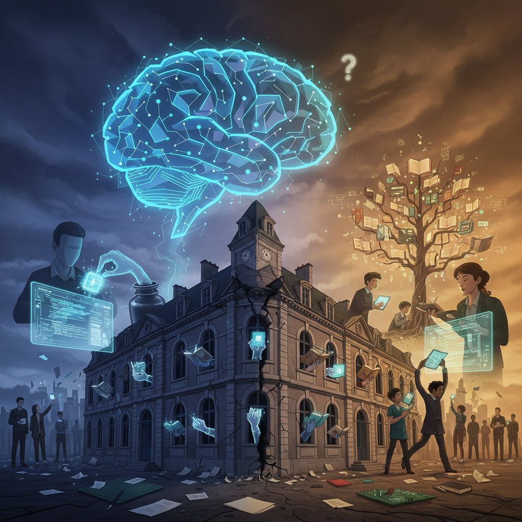 When OpenAI's GPT Meets the Lycée: Is France's Education System Ready for the Great AI Cheat or a Renaissance?