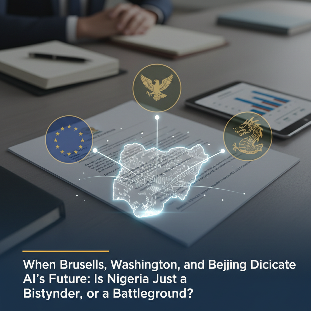 When Brussels, Washington, and Beijing Dictate AI's Future: Is Nigeria Just a Bystander, or a Battleground?