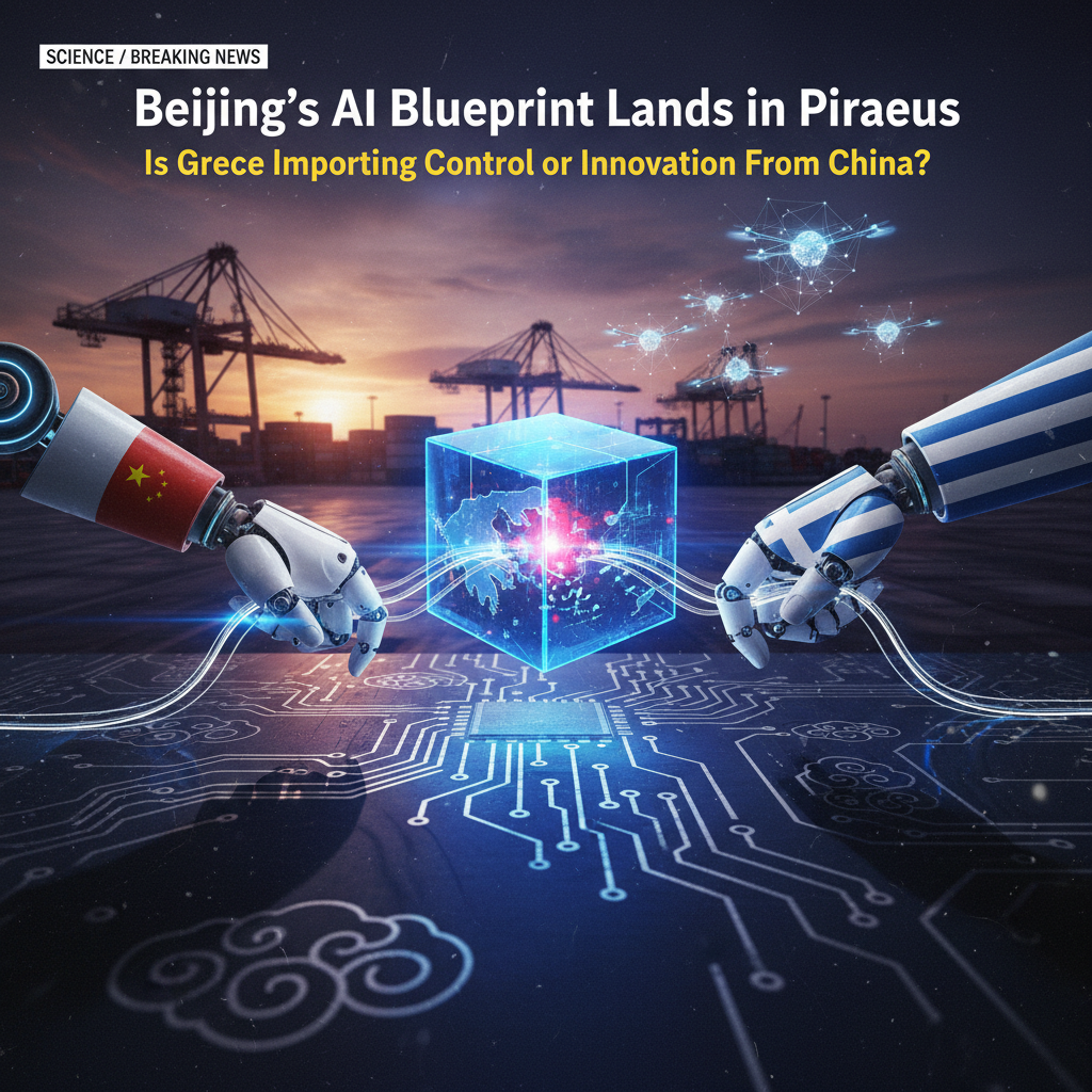 Beijing's AI Blueprint Lands in Piraeus: Is Greece Importing Control or Innovation From China?