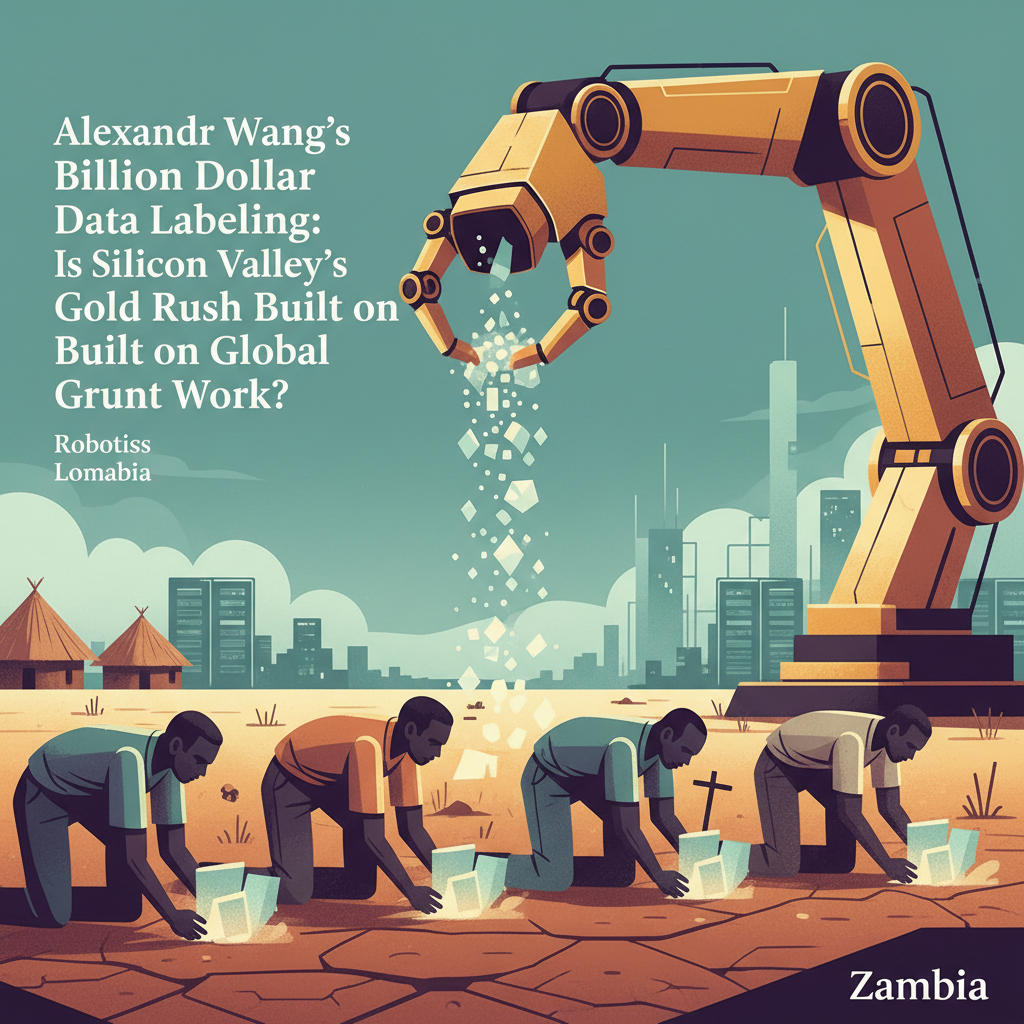 Alexandr Wang's Billion Dollar Data Labeling: Is Silicon Valley's Gold Rush Built on Global Grunt Work?