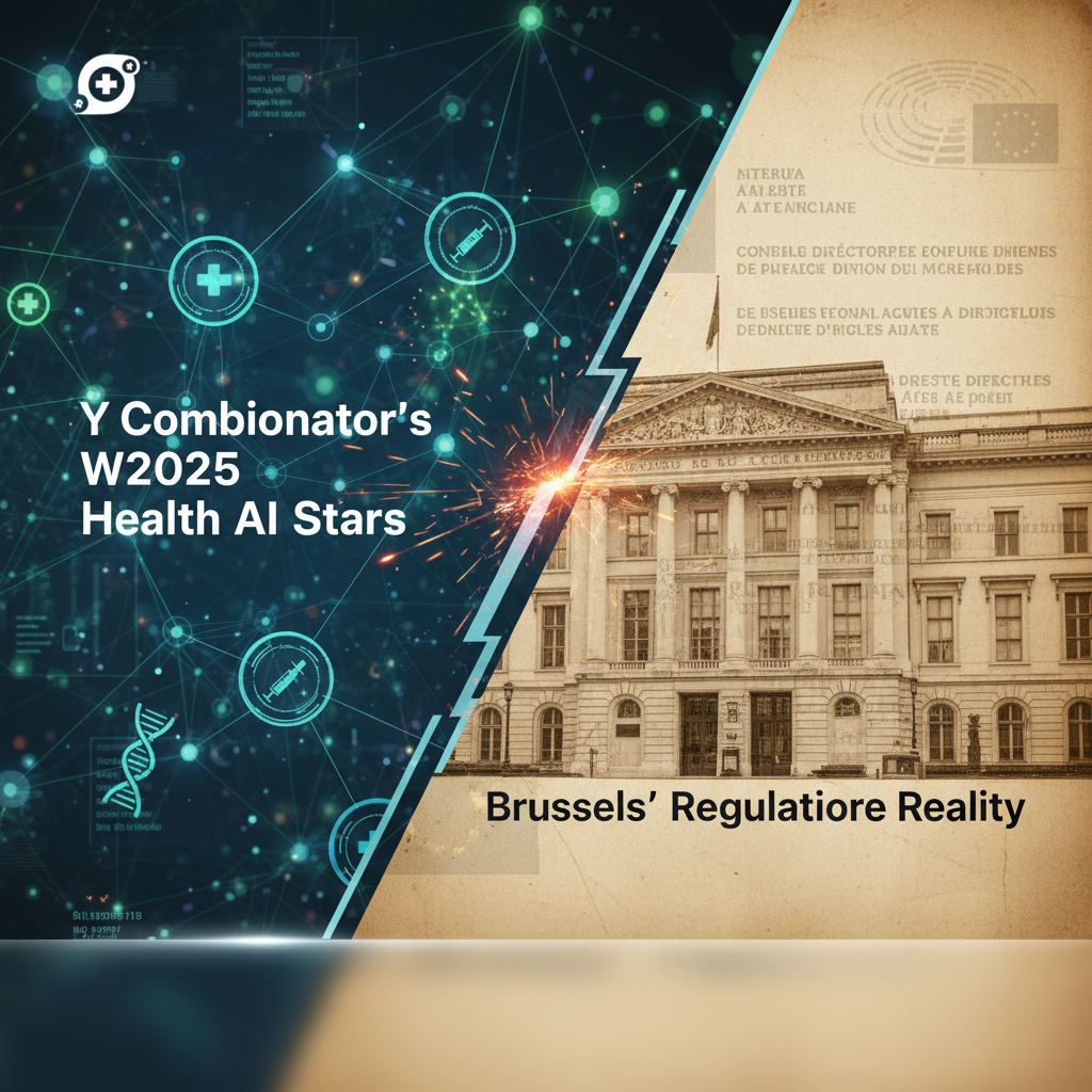 When Y Combinator's W2025 Health AI Stars Collide With Brussels' Regulatory Reality