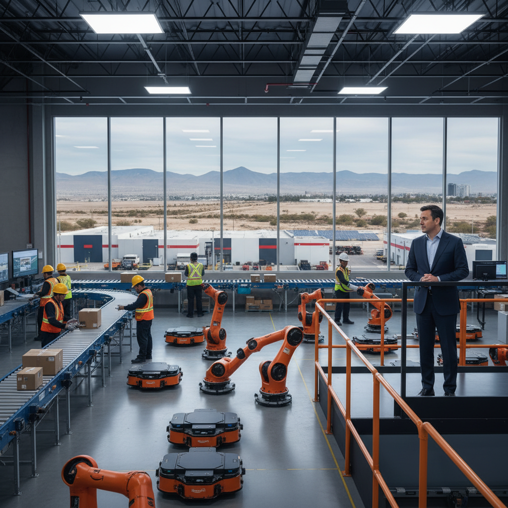 Andy Jassy's AI-Powered Warehouses: How Amazon's Robotic Revolution is Redefining Nearshoring in Mexico