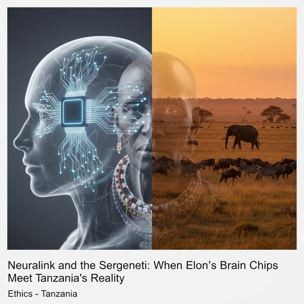 Neuralink and the Serengeti: When Elon's Brain Chips Meet Tanzania's Reality