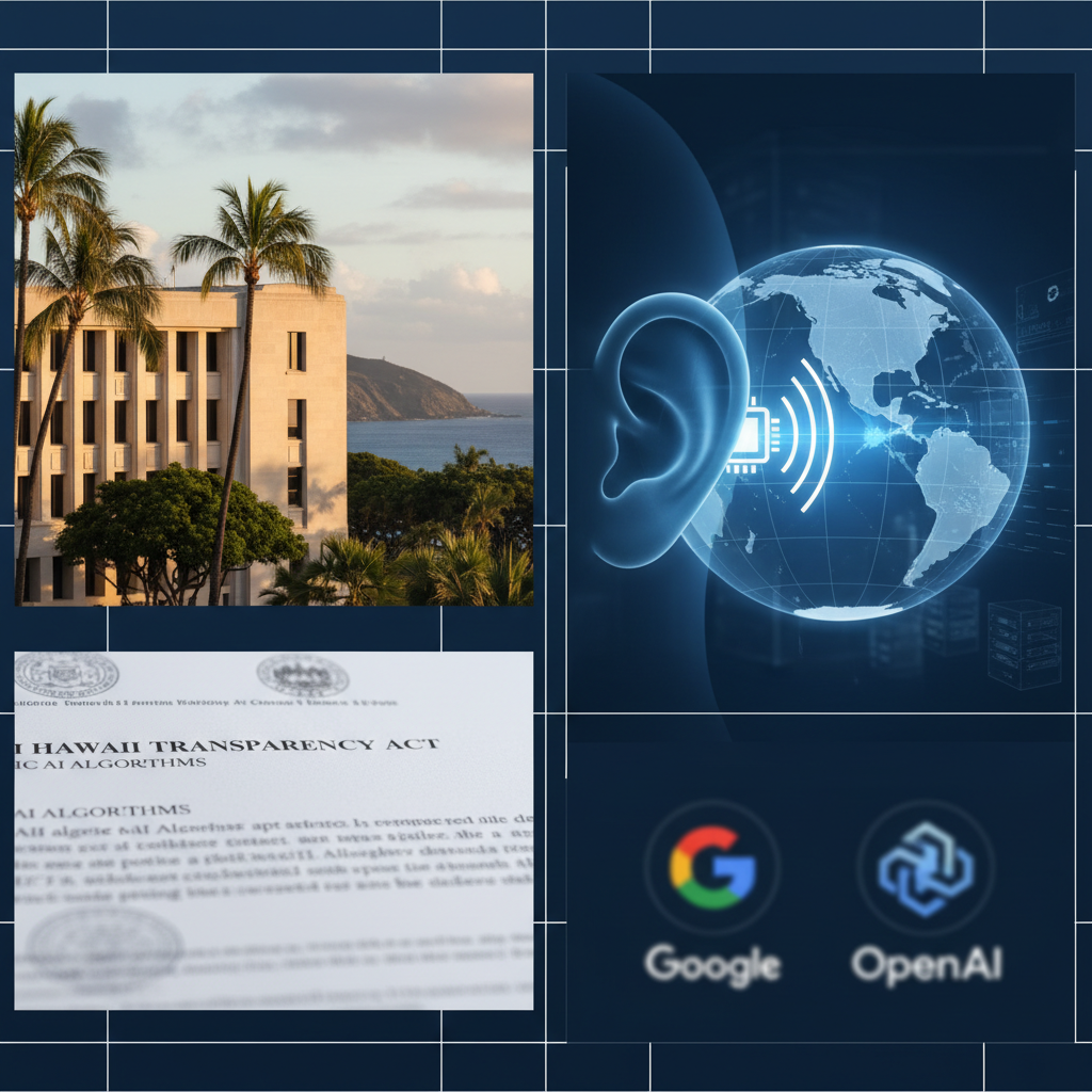 When AI Whispers in Our Ears: Hawaii's Push for Transparency Laws Echoes Across the Pacific, Challenging Google and OpenAI
