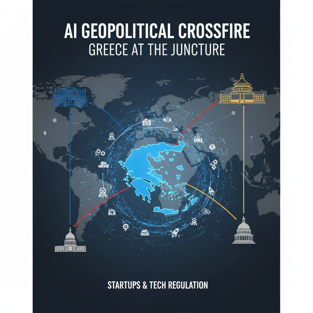 When Brussels, Washington, and Beijing Draw Their AI Lines: Is Greece Caught in the Geopolitical Crossfire?