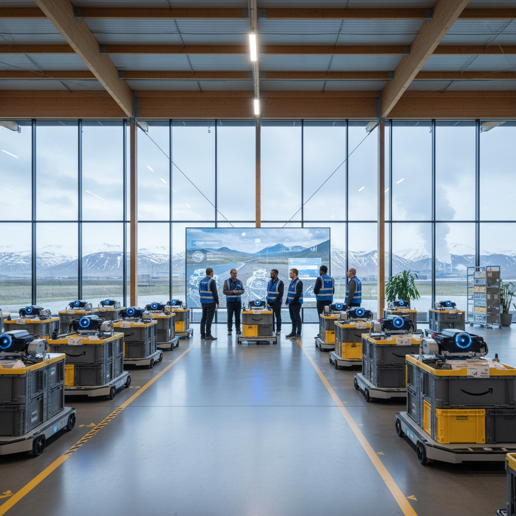 Amazon's AI-Powered Dance with Robots: What Iceland's Logistics Can Teach the World