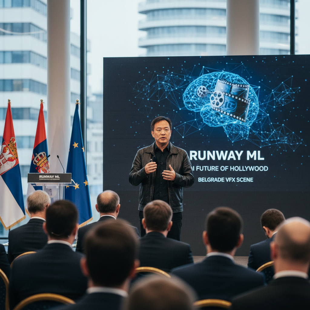 NVIDIA's Jensen Huang Sees Hollywood's AI Future in Runway ML. What Does That Mean for Belgrade's Vfx Scene?