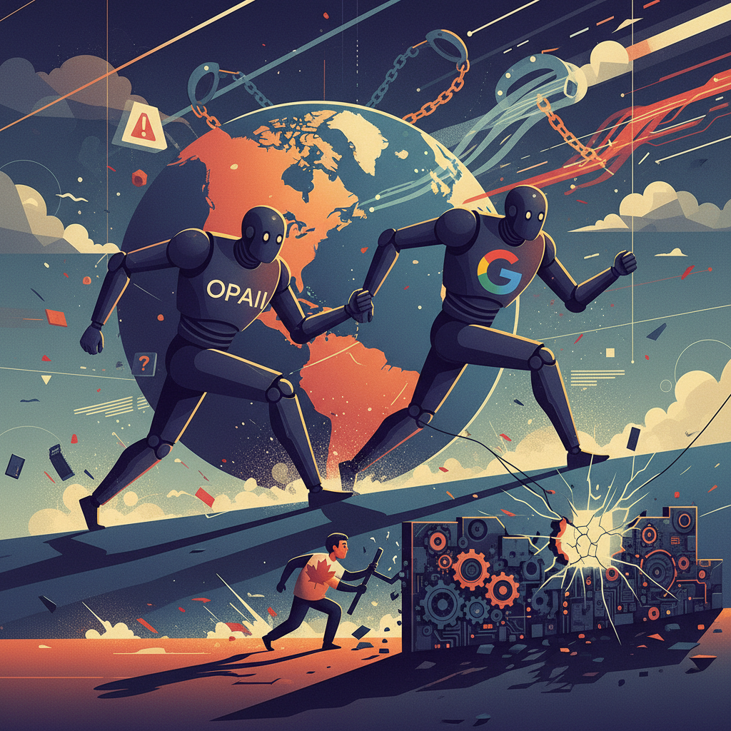 The North American AGI Race: Will OpenAI and Google Outpace Regulation, and What Does That Mean for Canada's Sovereignty?