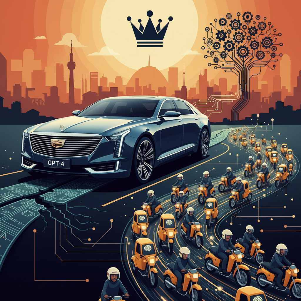 Sam Altman's GPT-4 Might Be a Cadillac, But Tiny AI Models Are the Okadas of Our Future