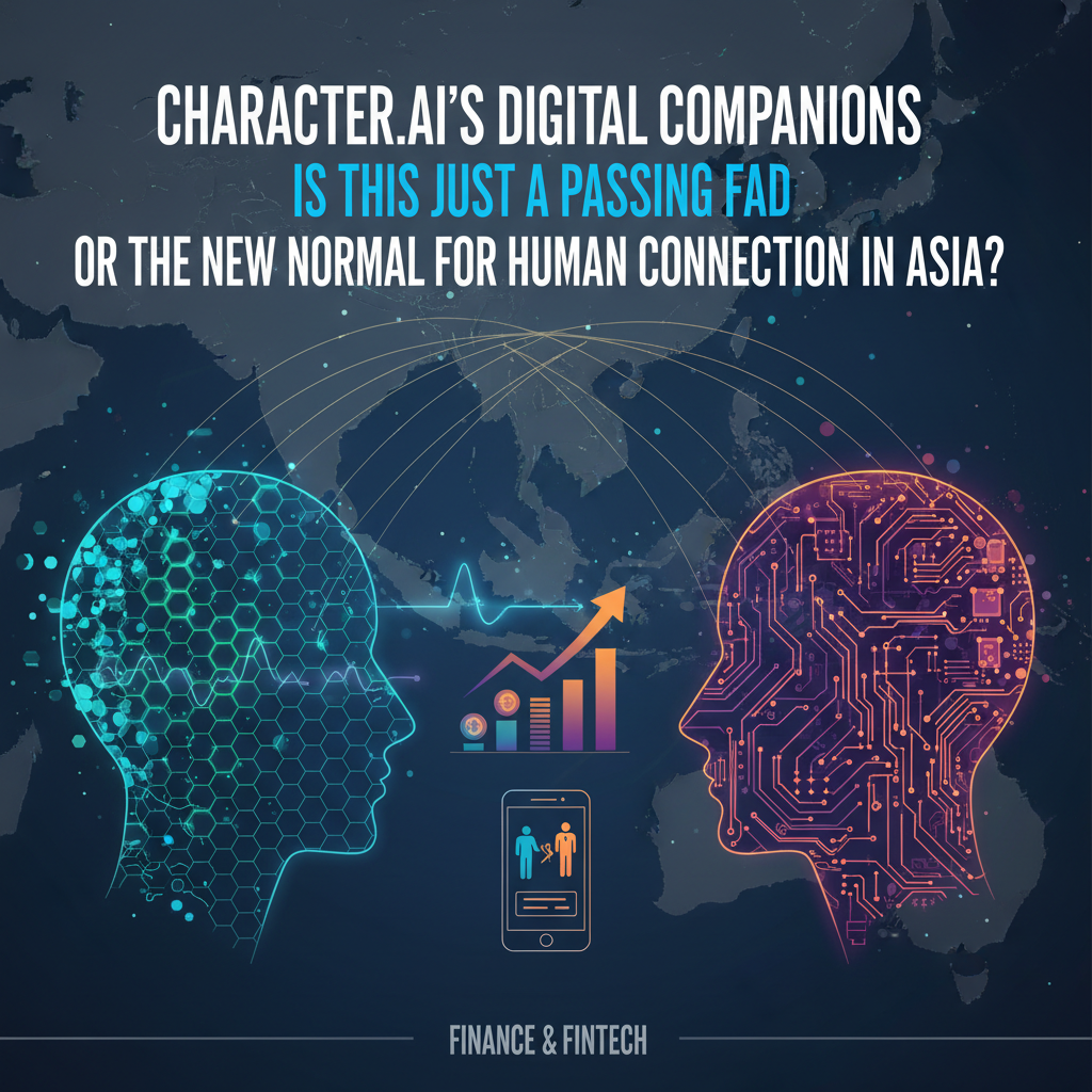 Character.AI's Digital Companions: Is This Just a Passing Fad or the New Normal for Human Connection in Asia?