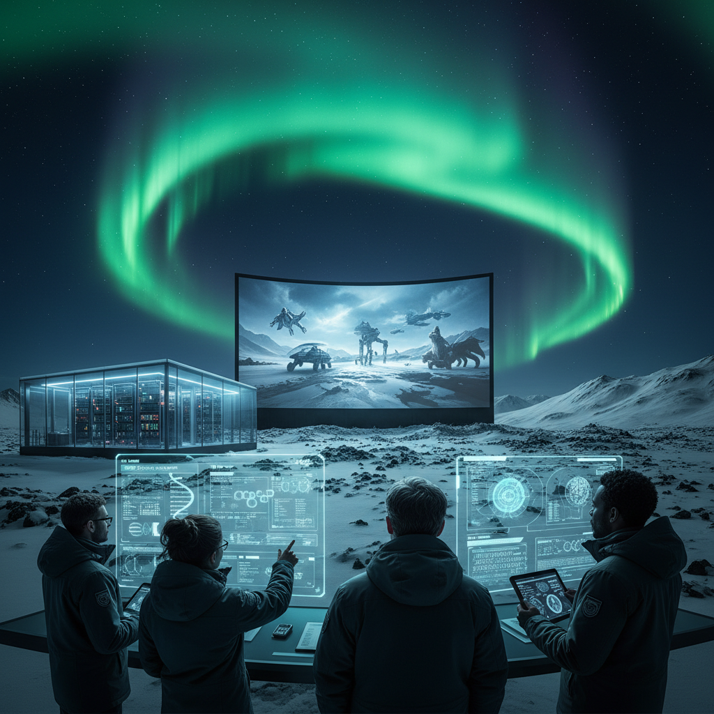 When the Northern Lights Meet the Silver Screen: Can AI Write Iceland's Next Saga, or Just Hollywood's Demise?