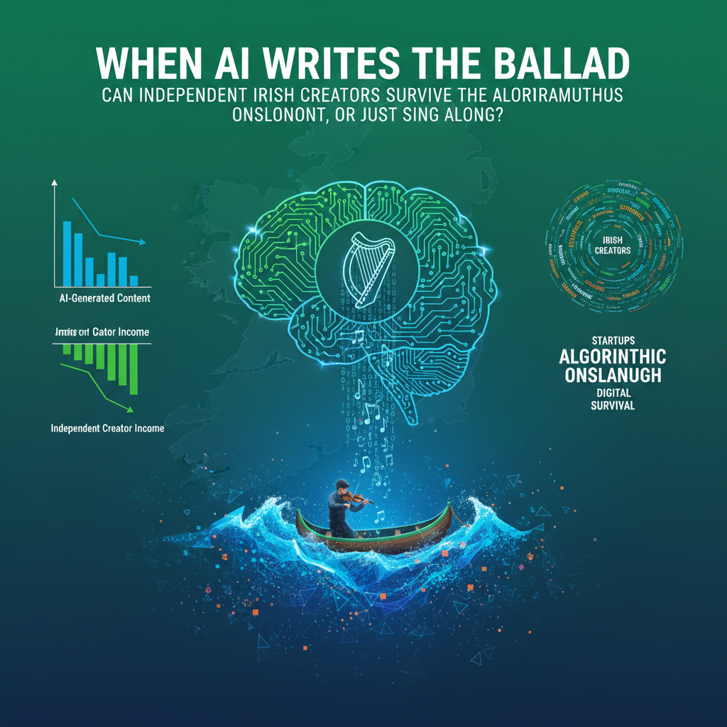 When AI Writes the Ballad: Can Independent Irish Creators Survive the Algorithmic Onslaught, or Just Sing Along?