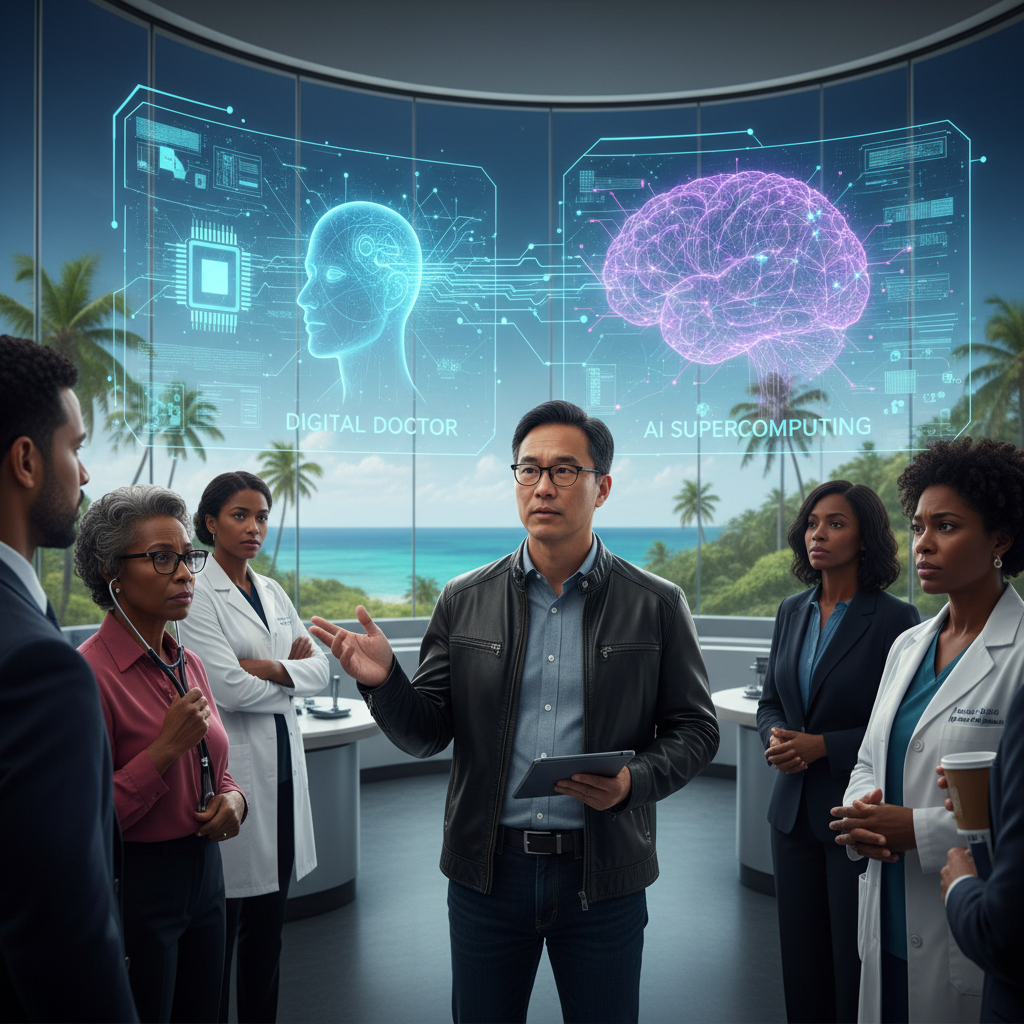 NVIDIA's Med-AI Dream: Is Jensen Huang Building a Digital Doctor for Everyone, or Just a Bigger Brain for the Rich?