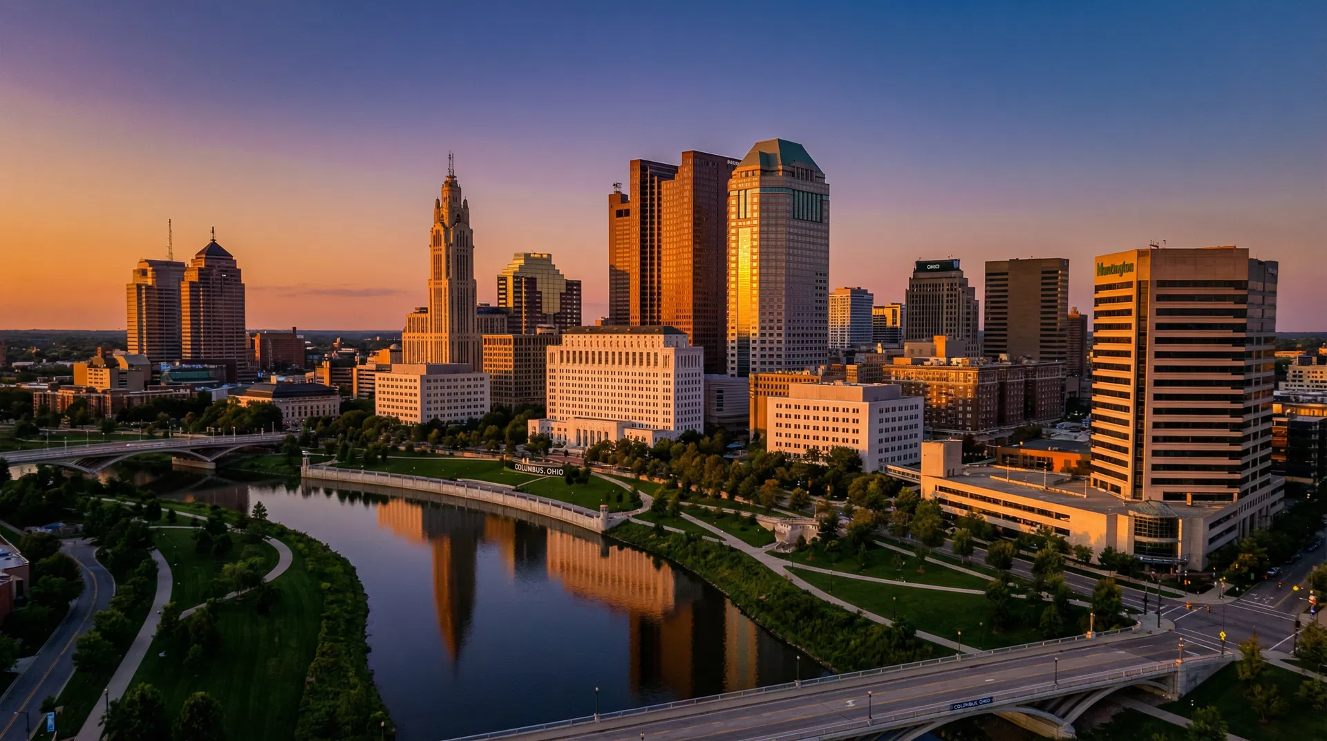 Columbus Ohio skyline