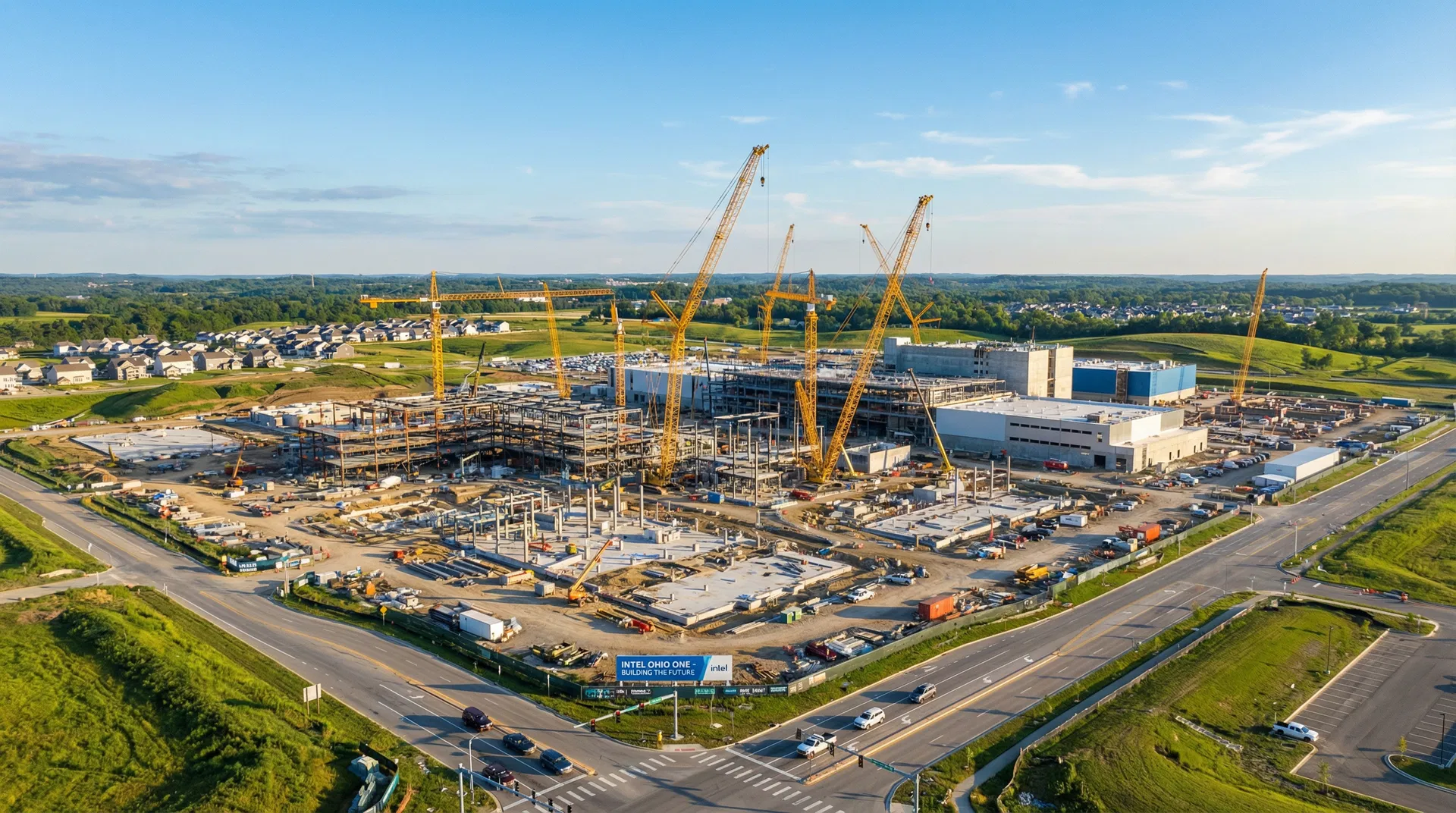 Intel Ohio construction New Albany