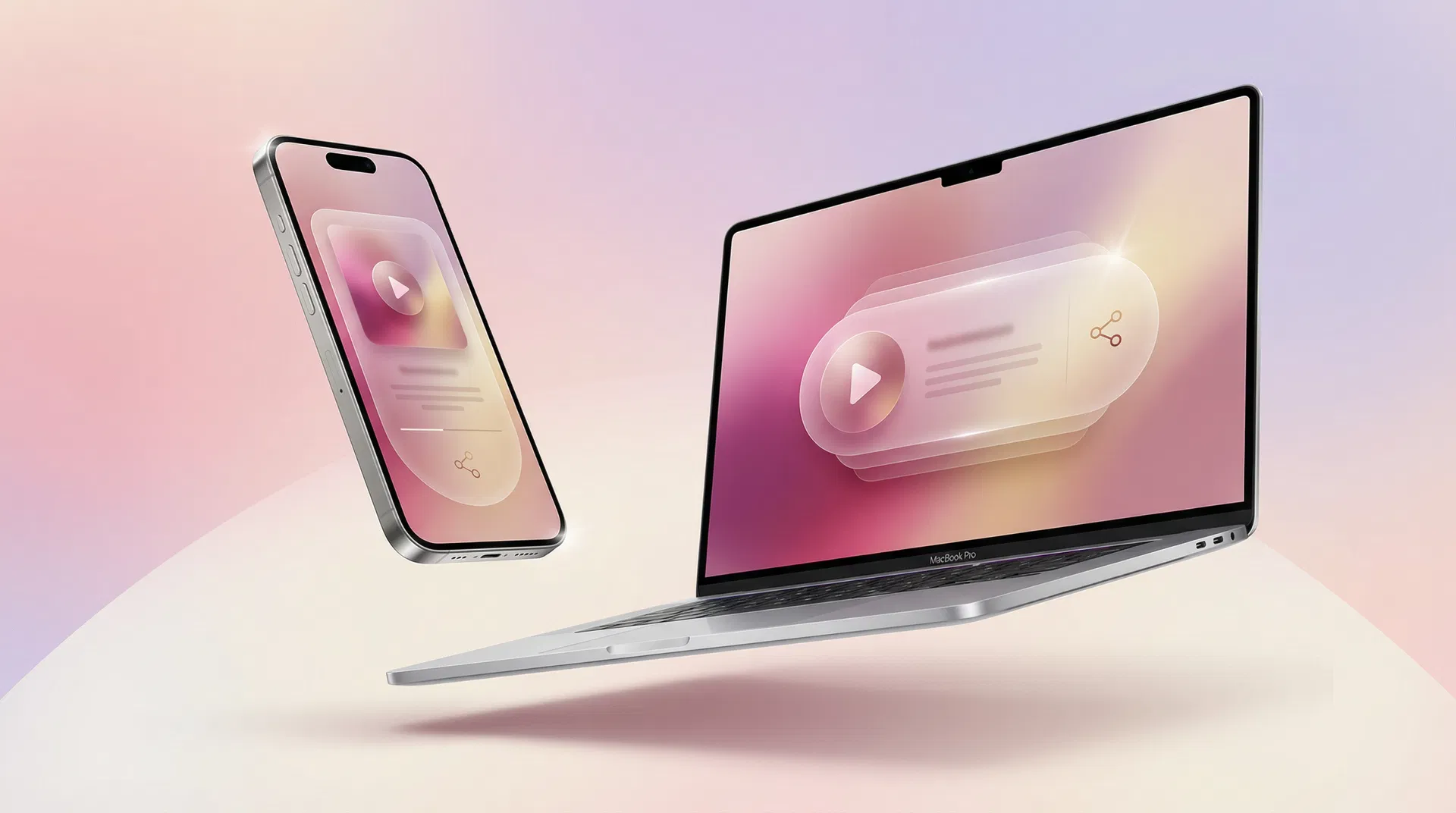 Beat Again song delivery page mockup