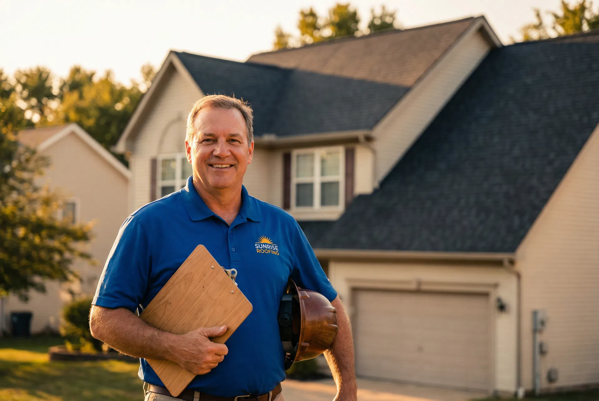 James R. Jessie Roofing team