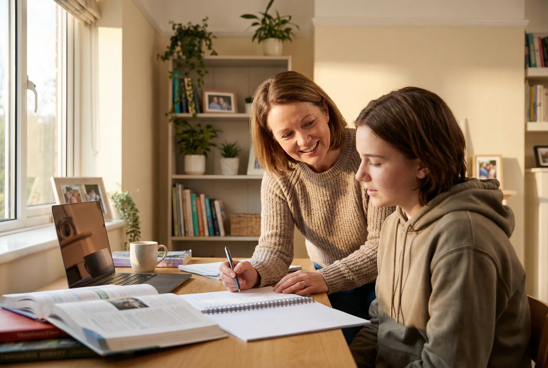 One-on-one tutoring session