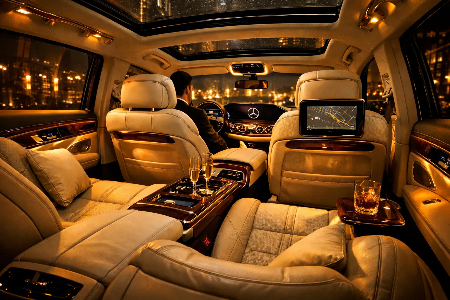 Intérieur Mercedes luxe