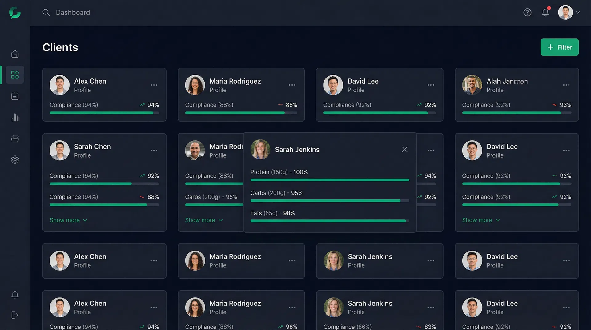 Client Dashboard