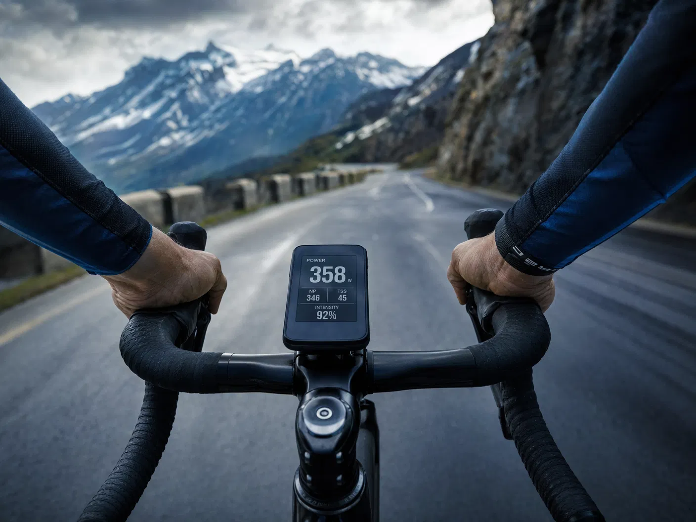 Wattbasiertes Rennrad Training